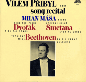 LP - Vilém Přibyl - Tenor - Milan Máša - Piano