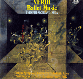 LP - Verdi - Prague Symphony Orchestra = Symfonický Orchestr Hl. Města Prahy FOK, Vladimír ...