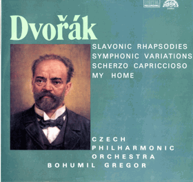 LP -  Dvořák, Czech Philharmonic Orchestra, Bohumil Gregor – Slavonic Rhapsodies, Symphonic ...