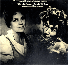 LP - Jadwiga Wysoczanská, Dalibor Jedlička – Opera Arias