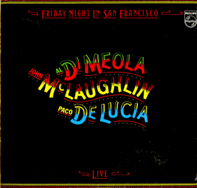 LP - Al Di Meola, John McLaughlin, Paco De Lucia – Friday Night In San Francisco - Pouze obal ...