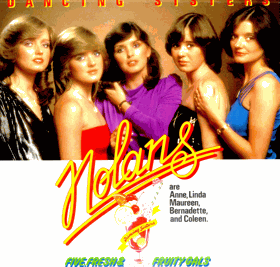 LP - Dancing Sisters - The Nolans  - Pouze obal !!!!!