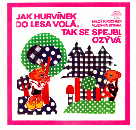 LP - Jak Hurvínek do lesa volá - Pouze obal !!!!!