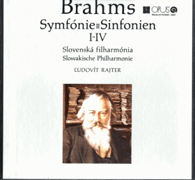 4LP - Brahms - Symfónie - Sinfonien I - IV
