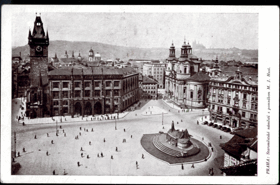 Praha - Staroměstské náměstí (pohled)