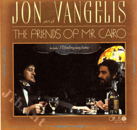 LP - Jon And Vangelis – The Friends Of Mr Cairo