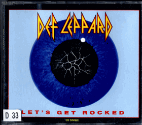 CD - Maxi Single - Def Leppard – Let's Get Rocked