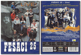 DVD - Fešáci – Fešáci 25 Live !