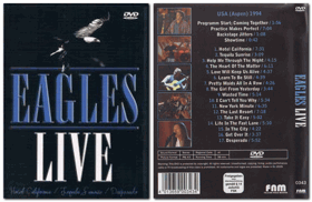 DVD - Eagles – Live