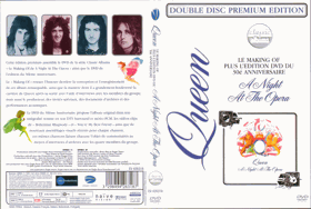 2DVD - Queen ‎– Le Making Of Plus L'Edition DVD Du 30è Anniversaire A Night At The Opera