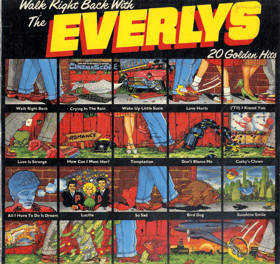 LP - The Everlys – 20 Golden Hits