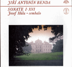 3 LP - Jiří Antonín Benda - Sonate I - XVI