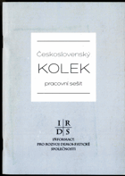 Československý kolek - pracovní sešit