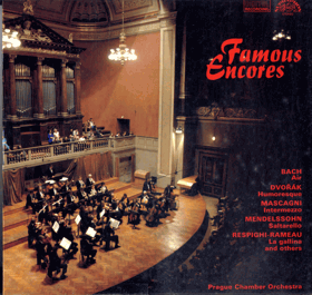 LP -  Prague Chamber Orchestra – Famous Encores