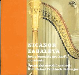 LP - Nicanor Zabaleta, Španělský národní orchestr, Rafael Frühbeck De Burgos – Nicanor ...