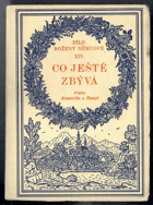 Dílo Boženy Němcové XIV. - Co ještě zbývá