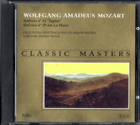 CD - Classic Masters - W. A. Mozart