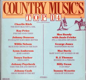 LP - Country Music - TOP 14