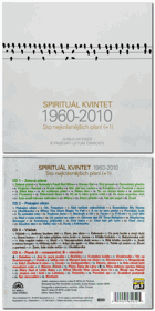 4 CD - Spirituál kvintet - 1960 - 2010 - 100 nejkrásnějších písní  (+1)