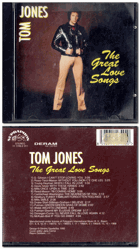 CD - Tom Jones - The Great Love Songs