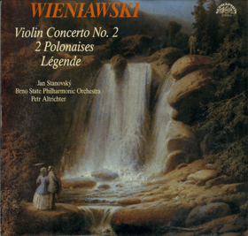 LP - Wieniawski, Jan Stanovský, Brno State Philharmonic Orchestra, Petr Altrichter – Violin ...