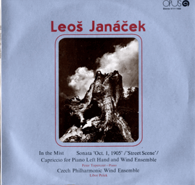 LP - Leoš Janáček – In The Mist (Sonata ´Oct. 1, 1905´ /´Street Scene´