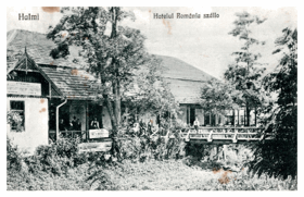 Halmi - Halmeu - Hotel Romania szállo - Rumunsko (pohled)