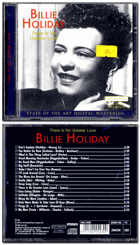 CD - Billie Holiday – There Is No Greater Love