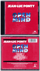 CD - Jean - Luc Ponty - Open Mind