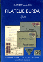 13. AUKCE - Filatelie BURDA