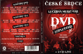 2 CD + DVD - České srdce Lucerna Music Bar - Unplugged