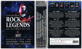 6 DVD - Progressive Rock Legends