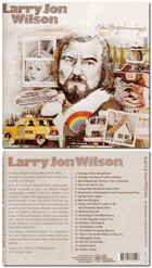 CD - Larry Jon Wilson – New Beginnings - Let Me Sing My Song To You