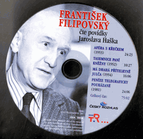 CD - František Filipovský čte povídky Jaroslava Haška