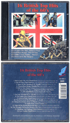 CD - 16 British Top Hits of the 60´s