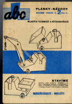 ABC, plánky a návody, 1962/63 - Motorový vozík