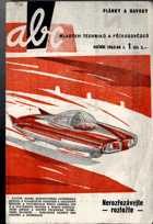 ABC, plánky a návody, 1963/64 - Jednostopý automobil Hvězda