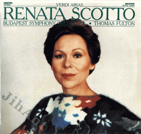 LP - Verdi, Renata Scotto, Budapest Symphony Orchestra, Thomas Fulton – Verdi Arias