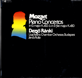 LP - Mozart, Dezső Ránki, Liszt Ferenc Chamber Orchestra, Budapest, János Rolla – Piano ...