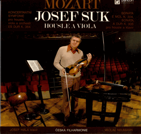 LP - Mozart, Josef Suk, Josef Hála, Czech Philharmonic Orchestra, Václav Neumann – Sinfonia ...