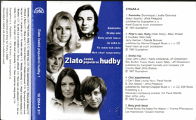 MC - Various – Zlato české populární hudby 1