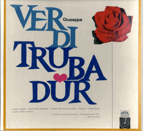 3 LP - G. Verdi - Trubadůr