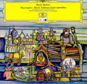 LP - Maurice Ravel - BOLERO - Berliner Philharmoniker - Herbert von Karajan