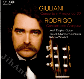 LP - Giuliani - Rodrigo – Jozef Zsapka, Slovak Chamber Orchestra, Bohdan Warchal – Concerto In ...