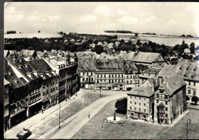 Cheb, náměstí Československé armády - Špalíček (pohled)