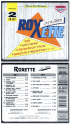 2 CD - Roxette – Live In Zürich