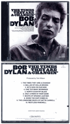 CD - Bob Dylan – The Times They Are A-Changin'