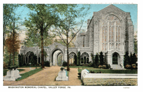 Washington Memorial Chapel - Valley Forge - Pensylvánie (pohled)