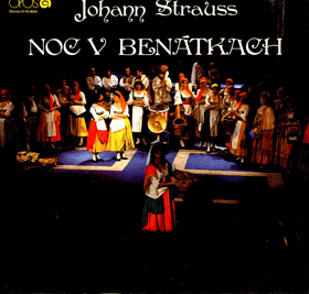 LP - Johann Strauss - Noc v Benátkách