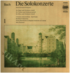 LP - J. S. Bach - Die Solokonzerte